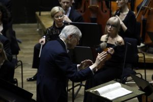 Herbert Blomstedt inszeniert Ludwig van Beethoven. Foto: Alexander Böhm